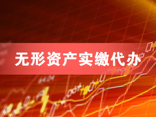 景洪无形资产实缴资本代办